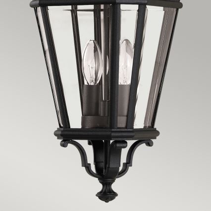 Feiss - Outdoor chandelier on a chain COTSWOLD LANE 2xE14/60W/230V IP23 black