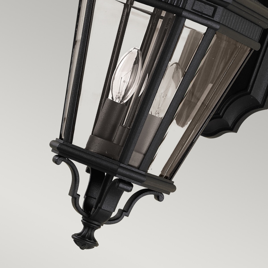 Feiss - Outdoor wall light COTSWOLD LANE 2xE14/60W/230V IP44 black