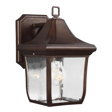 Feiss - Outdoor wall light OAKMONT 1xE27/60W/230V IP44 bronze