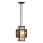 Feiss - REMY Rod Pendant 1xE27/60W/230V Black/Gold