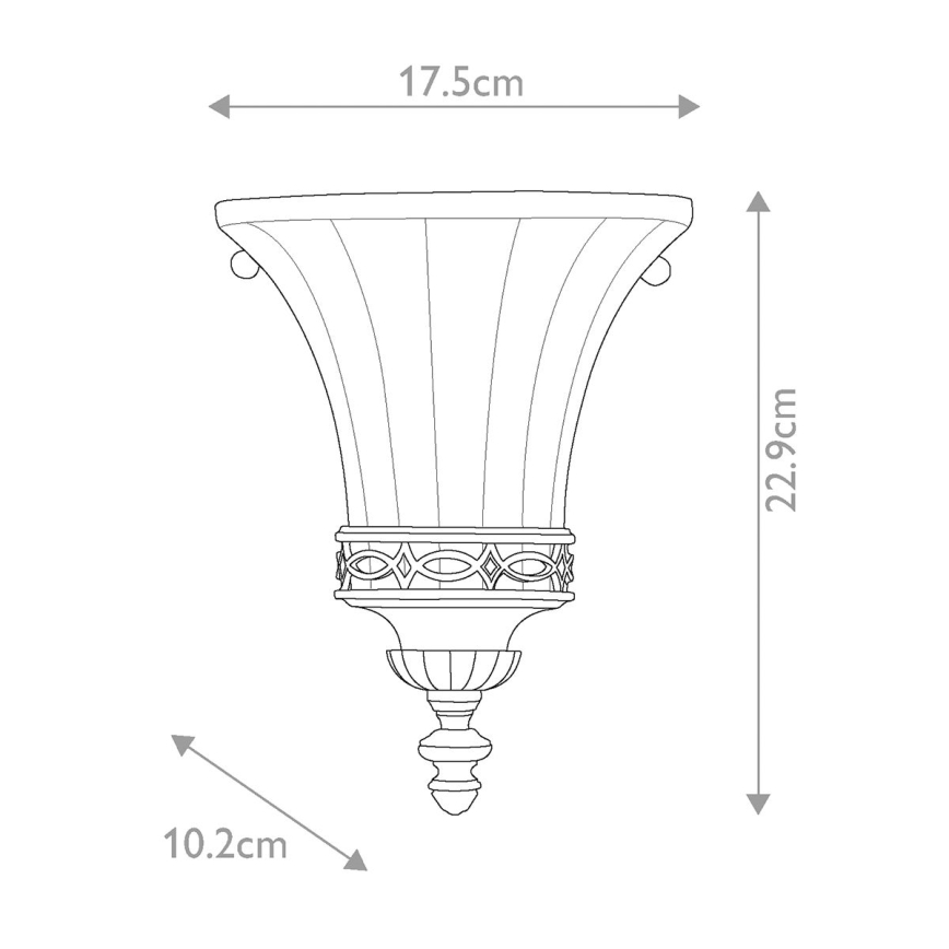 Feiss - Wall light DRAWING ROOM 1xE14/60W/230V