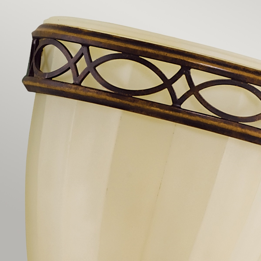 Feiss - Wall light DRAWING ROOM 1xE27/60W/230V bronze