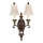 Feiss - Wall light DRAWING ROOM 2xE14/60W/230V
