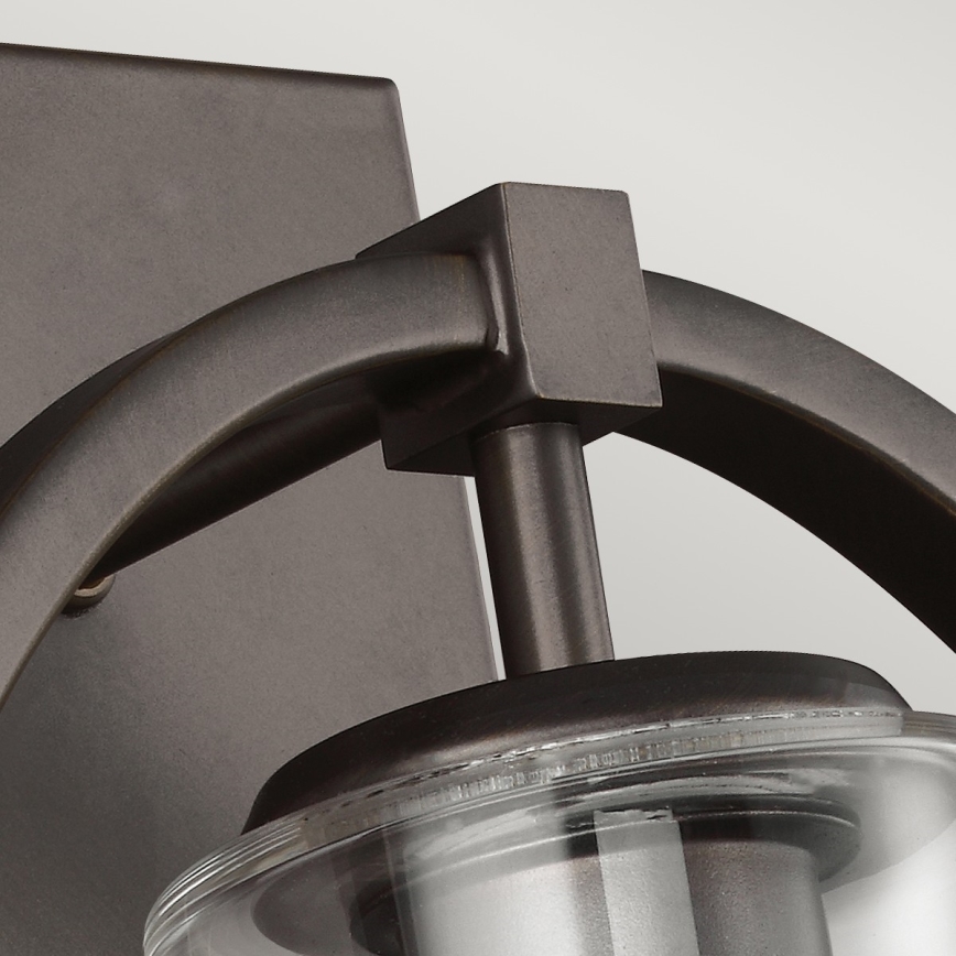 Feiss - Wall light MARLENA 1xE27/60W/230V anthracite