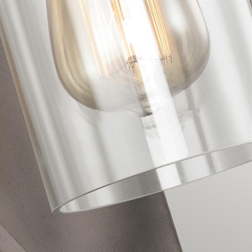 Feiss - Wall light MARLENA 1xE27/60W/230V anthracite