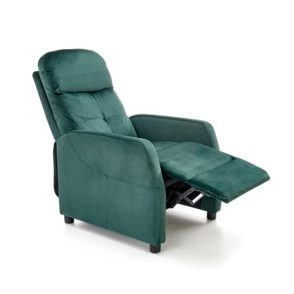 FELIPE Adjustable Reclining Armchair — Dark Green
