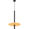 FELTRO Cable-Hung Pendant Light 1xG9/8W/230V Black/Yellow