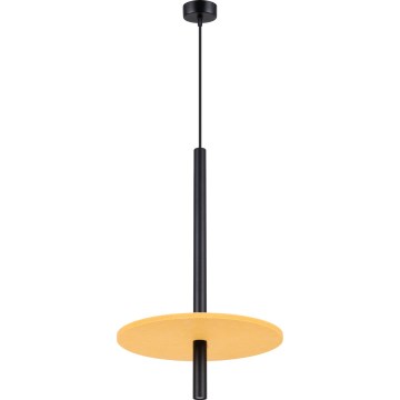 FELTRO Cable-Hung Pendant Light 1xG9/8W/230V Black/Yellow