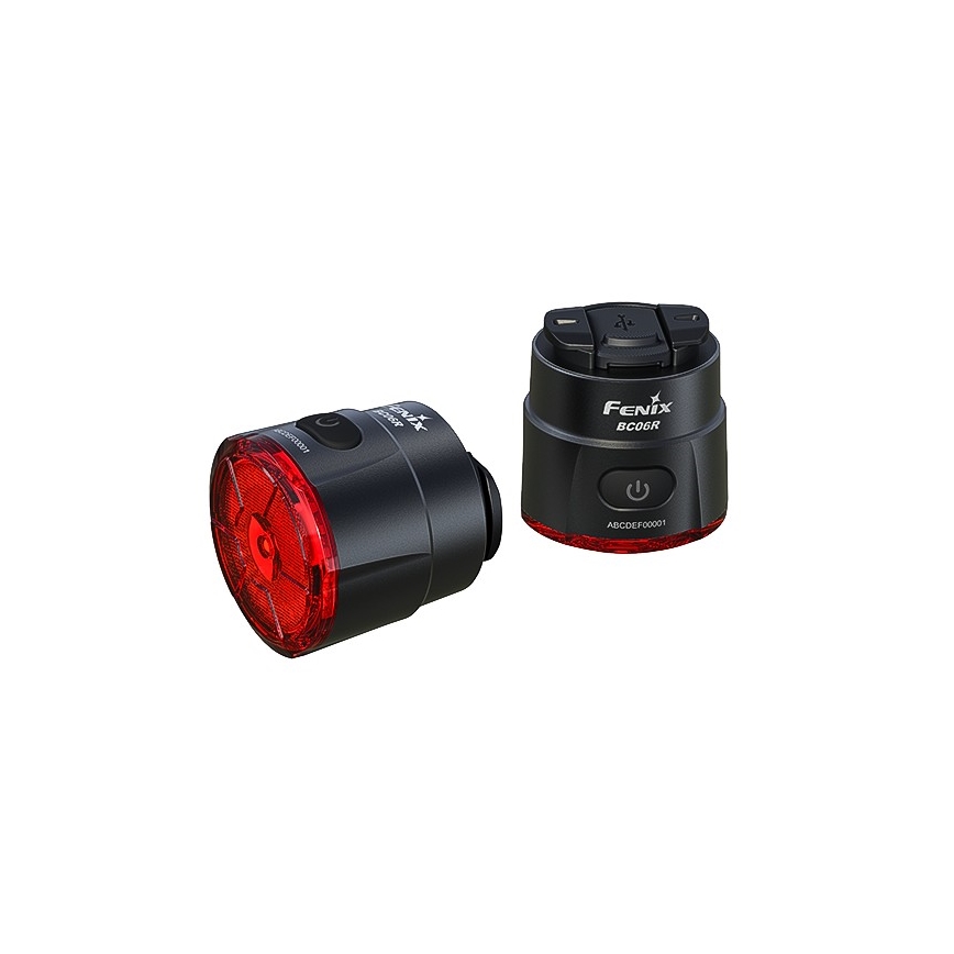Fenix BC06R - LED Dimmable rechargeable bike light LED/USB IP66 90 lm 24,5 h 560 mAh
