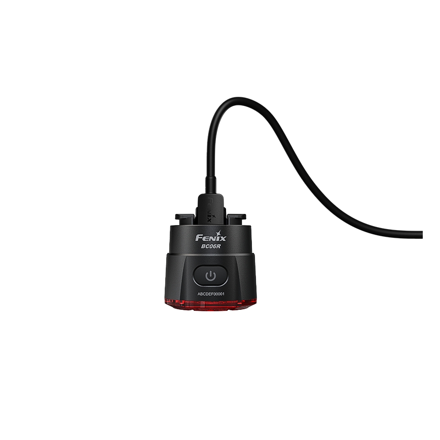 Fenix BC06R - LED Dimmable rechargeable bike light LED/USB IP66 90 lm 24,5 h 560 mAh
