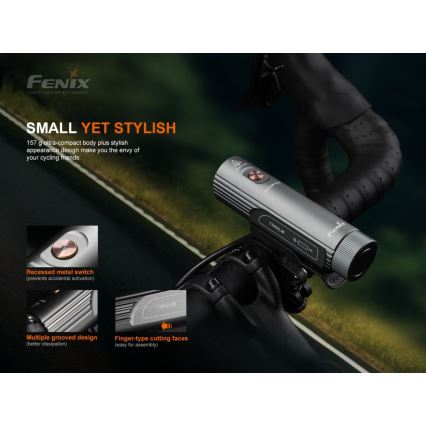 Fenix BC21RV30 - LED Rechargeable bicycle light LED/USB IP68 1200 lm 33 hrs
