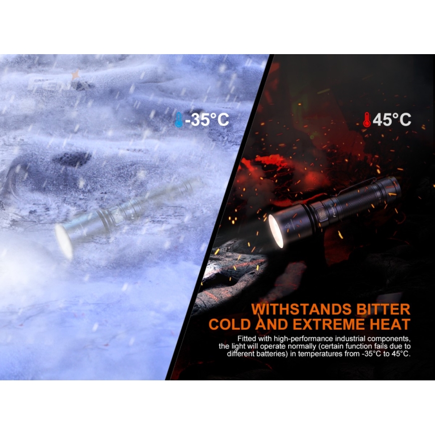 Fenix C7 - Dimmable Rechargeable LED Flashlight LED/1x21700 IP68 3000 lm 68 h