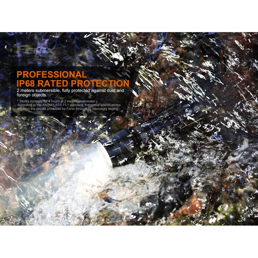 Fenix C7 - Dimmable Rechargeable LED Flashlight LED/1x21700 IP68 3000 lm 68 h