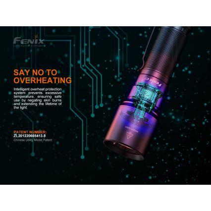 Fenix C7 - LED Dimmable rechargeable flashlight 1xLED/1x21700 IP68 3000 lm 68 h