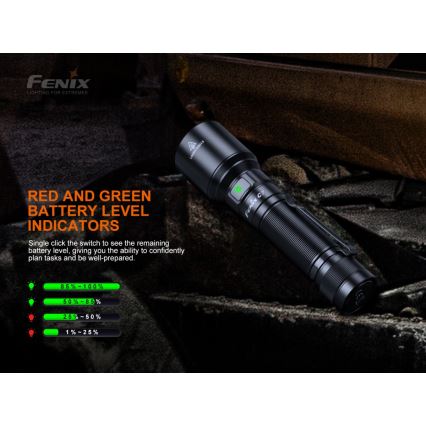 Fenix C7 - LED Dimmable rechargeable flashlight 1xLED/1x21700 IP68 3000 lm 68 h