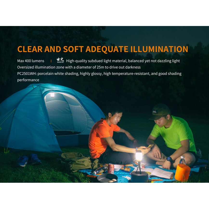 Fenix CL26RGREEN - LED Dimmable portable rechargeable lamp LED/USB IP66 400 lm 400 h green