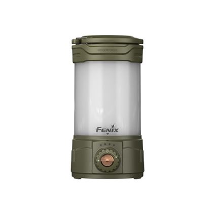 Fenix CL26RPROOLI - LED Dimmable portable rechargeable lamp LED/USB IP66 650 lm 408 h green