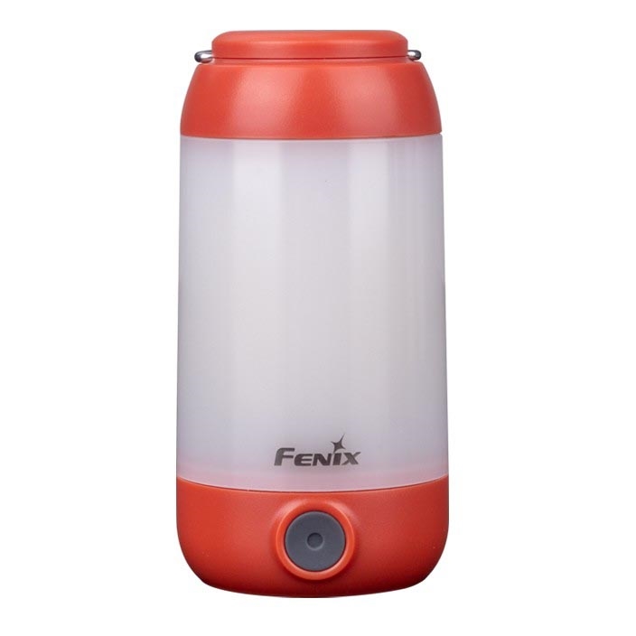 Fenix CL26RRED - LED Dimmable portable rechargeable lamp LED/USB/2xCR123A IP66 400 lm 400 h 2600 mAh orange
