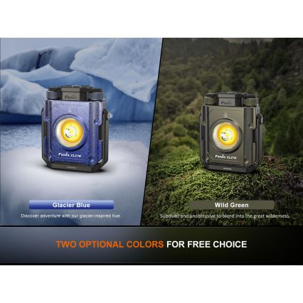 Fenix CL27RGRE - LED Dimmable rechargeable light LED/USB IP66 1600 lm 285 h