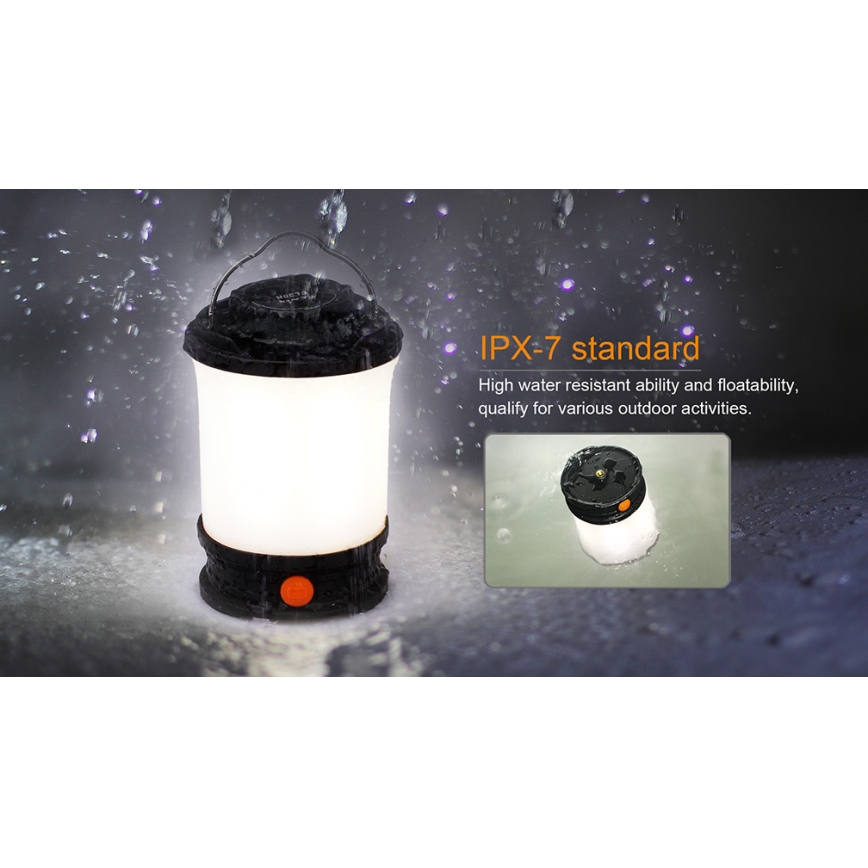 Fenix CL30R - LED Portable rechargeable lamp LED/USB/6xCR123A IPX7 650 lm 300 h 2600 mAh