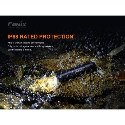 Fenix E01V20BLC - LED Flashlight LED/1xAAA IP68 100 lm 25 hrs