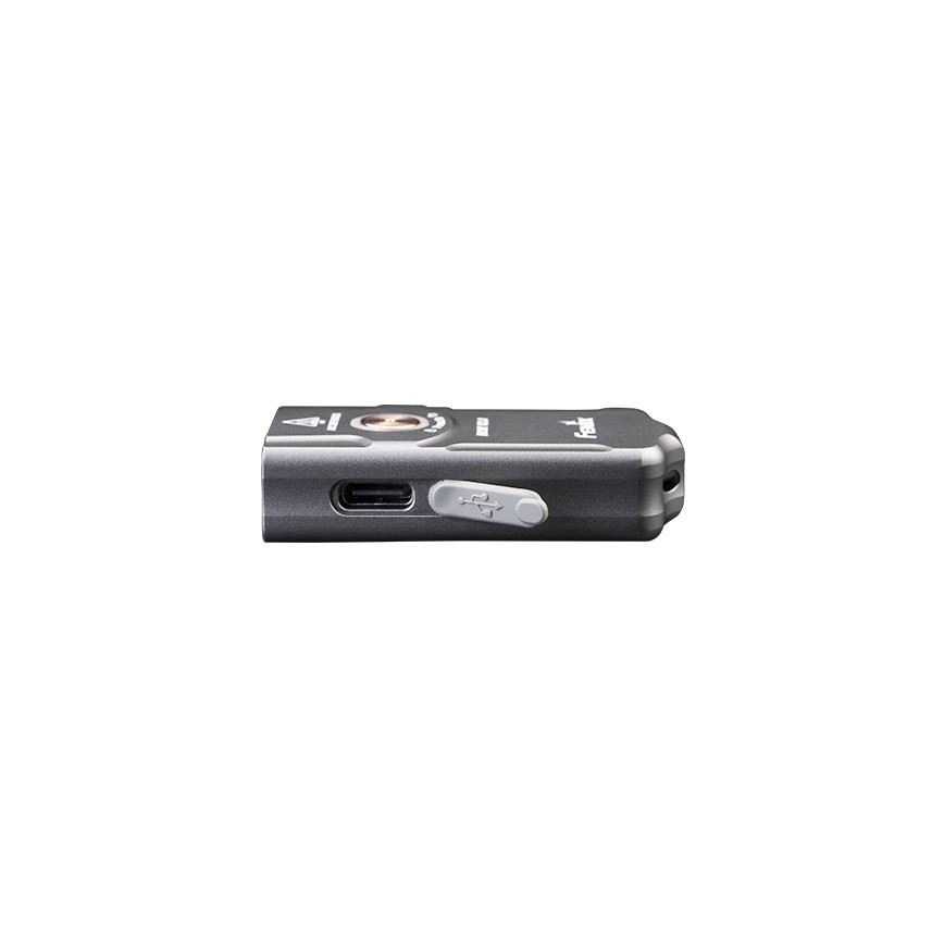 Fenix E03RV20GREY - LED Rechargeable flashlight LED/USB IP66 500 lm 30 h 400 mAh