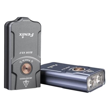 Fenix E03RV20GREY - LED Rechargeable flashlight LED/USB IP66 500 lm 30 h