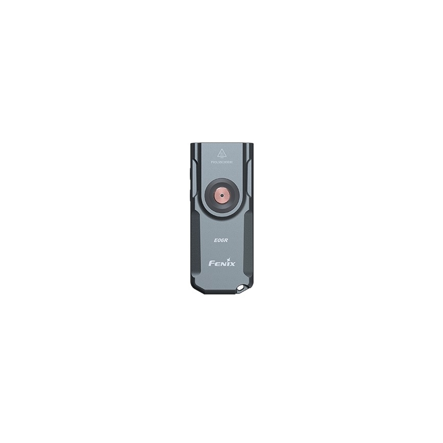 Fenix E06RGRY - LED Dimmable rechargeable flashlight UV LED/USB IP66 700 shiny 60 h 750 mAh grey