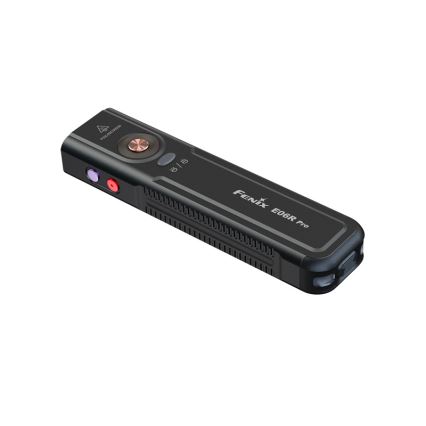 Fenix E06RPROEUBLC - Dimmable LED USB-Rechargeable Flashlight, 1650 mAh, IP66, 1600 lm, 111 h, Black