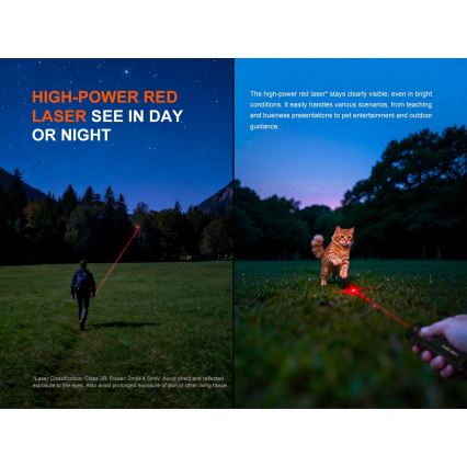 Fenix E06RPROEUOLI - Dimmable Rechargeable LED Flashlight LED/USB 1650 mAh IP66 1600 lm 111 h Green