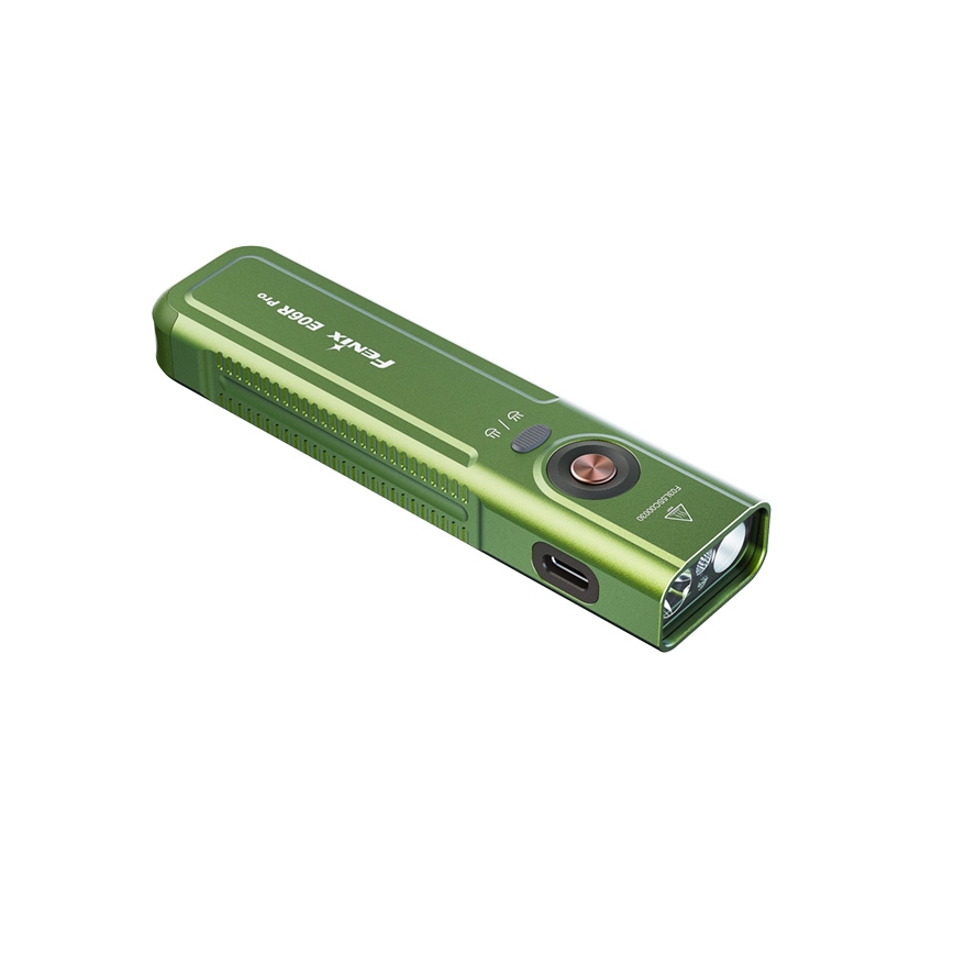 Fenix E06RPROEUOLI - Dimmable Rechargeable LED Flashlight LED/USB 1650 mAh IP66 1600 lm 111 h Green