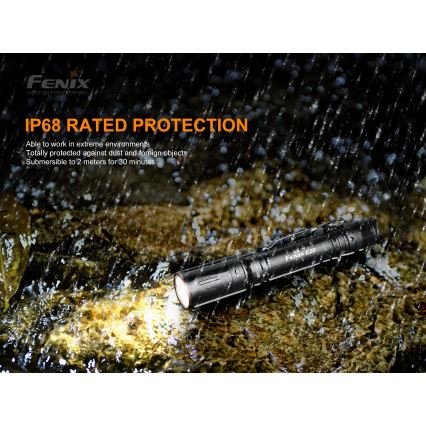 Fenix E20V20 - LED Flashlight LED/2xAA IP68 350 lm 200 hrs