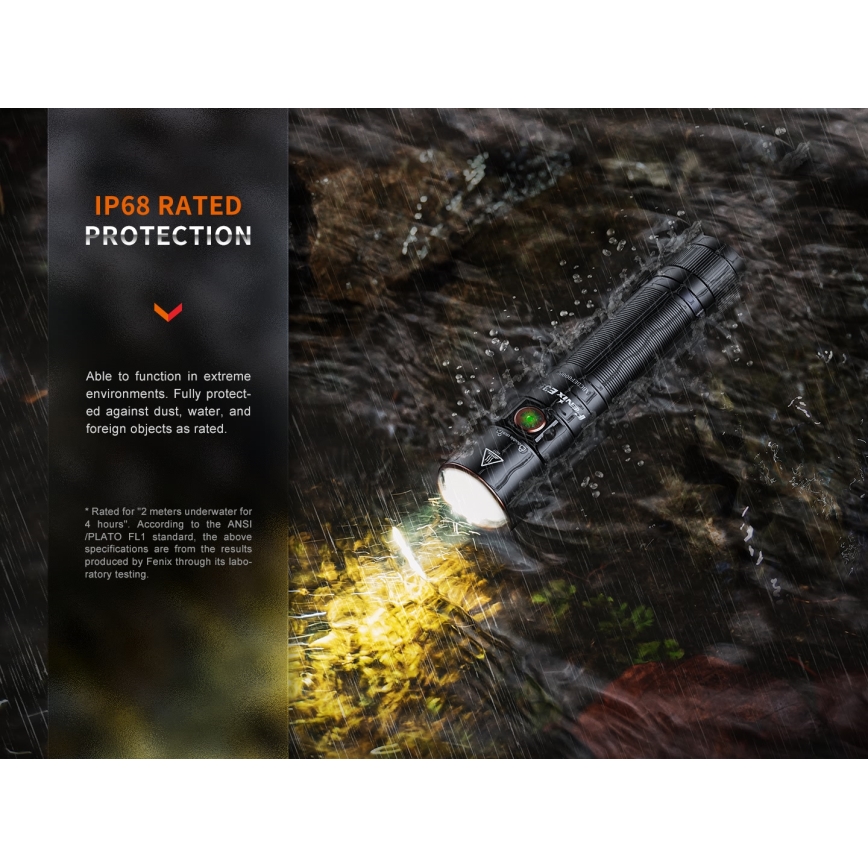 Fenix E35R - LED Rechargeable flashlight LED/USB IP68 3100 lm 69 h