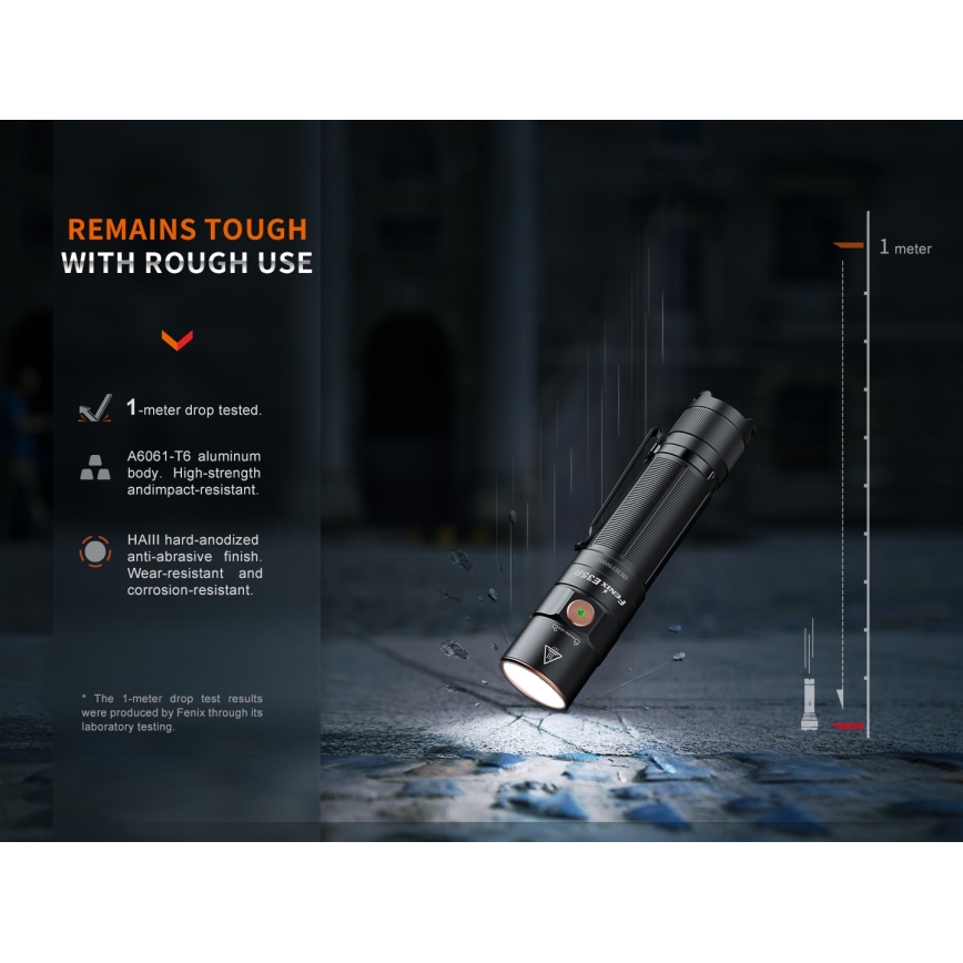 Fenix E35R - LED Rechargeable flashlight LED/USB IP68 3100 lm 69 h