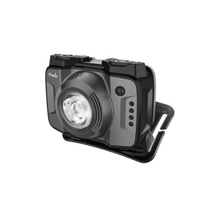 Fenix HL12RV20BLC - Dimmable USB-rechargeable LED headlamp, 950 mAh, IP66, 500 lm, 112 h runtime, black