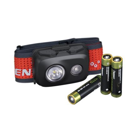 Fenix HL16V2BLK - LED Headlamp LED/3xAAA IP66 450 lm 200 h black/orange