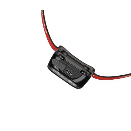 Fenix HL18RTV20BLC - LED Dimmable rechargeable headlamp LED/USB IP66 800 lm 160 h black/orange