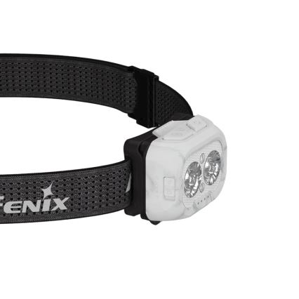 Fenix HL18RTV20WHT - LED Dimmable rechargeable headlamp LED/USB IP66 800 shiny 160 h white/black