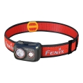 Fenix HL32RTBLCK - LED Rechargeable headlamp LED/USB/3xAAA IP66 800 shiny 300 h 1900 mAh black/orange