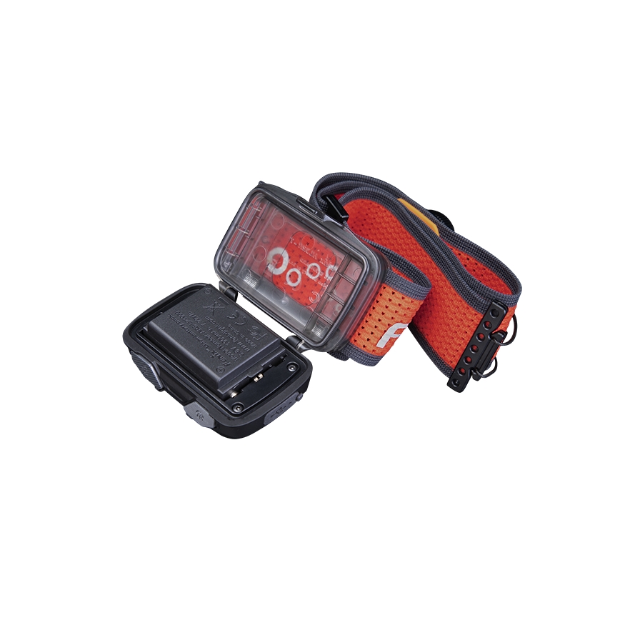 Fenix HL32RTBLCK - LED Rechargeable headlamp LED/USB IP66 800 lm 300 h black/orange