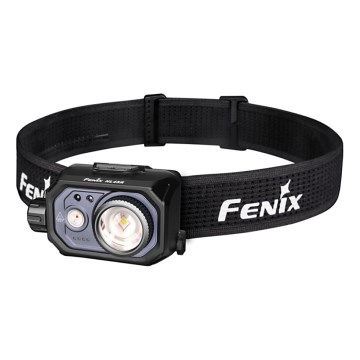 Fenix HL45R - LED Dimmable rechargeable focusing headlamp LED/USB IP66 1000 shiny 240 h black