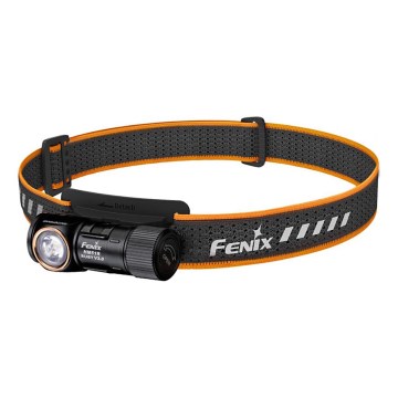 Fenix HM51RV30 - LED Dimmable Rechargeable Headlamp LED/USB/1xCR123A 950 mAh IP68 860 lm 125 h Orange