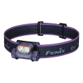 Fenix HM55RPRP - Dimmable rechargeable LED headlamp LED/USB/1xCR123A 1600 mAh IP68 1200 lm 141.2 h purple/black