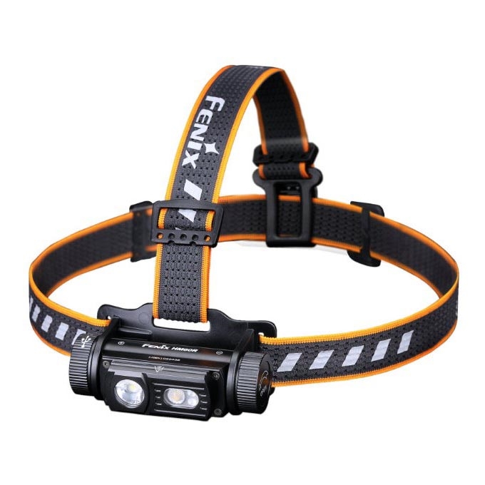 Fenix HM60R - LED Dimmable rechargeable headlamp 4xLED/2xCR123A IP68 1300 lm 300 h