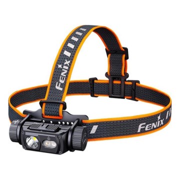 Fenix HM60RV20 - Dimmable LED Rechargeable Headlamp LED/USB 4000 mAh IP68 1600 lm 292 h Orange