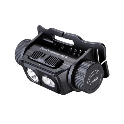 Fenix HM60RV20 - Dimmable LED Rechargeable Headlamp LED/USB 4000 mAh IP68 1600 lm 292 h Orange