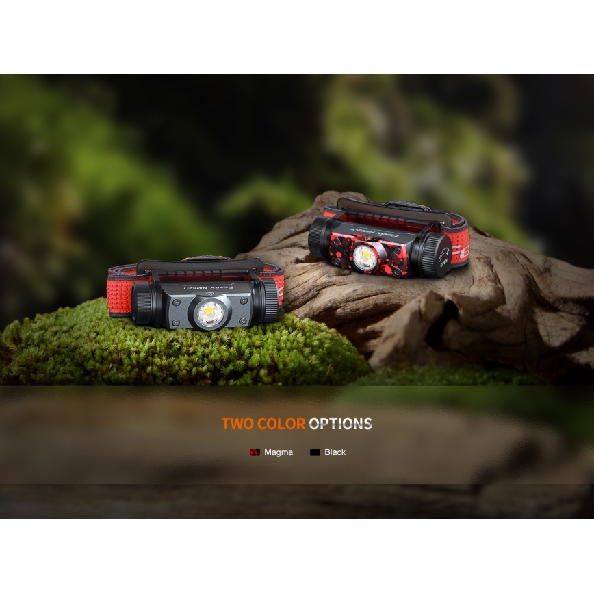 Fenix HM62TMGM - LED Dimmable rechargeable headlamp LED/USB IP68 1200 lm 280 h