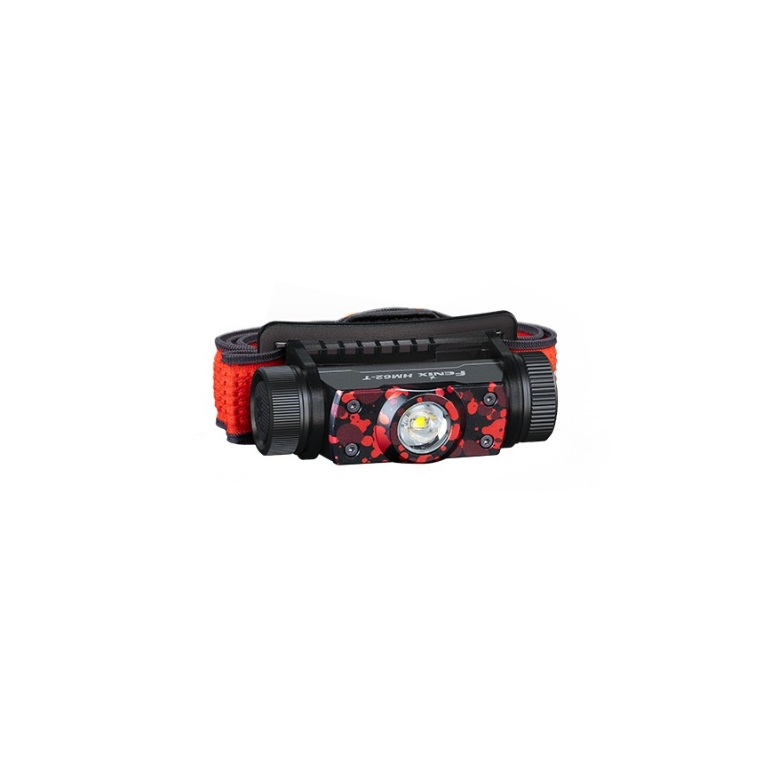 Fenix HM62TMGM - LED Dimmable rechargeable headlamp LED/USB IP68 1200 shiny 280 h 3400 mAh