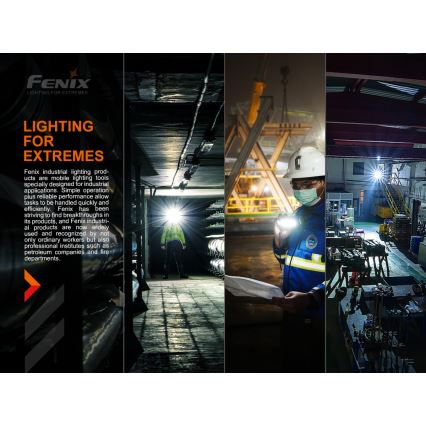 Fenix HM70R - LED Rechargeable headlamp 4xLED/1x21700 IP68 1600 shiny 800 h 5000 mAh