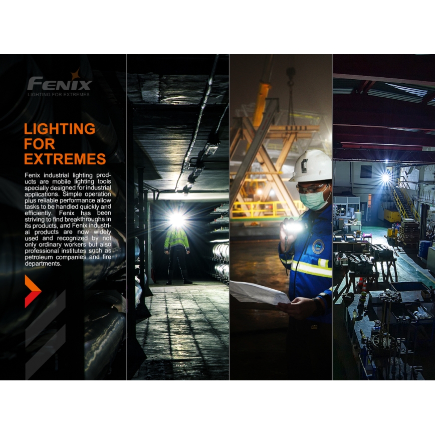 Fenix HM70R - LED Rechargeable headlamp 4xLED/1x21700 IP68 1600 shiny 800 h 5000 mAh